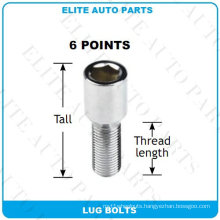 6 Points Tuner Lug Bolts for Car